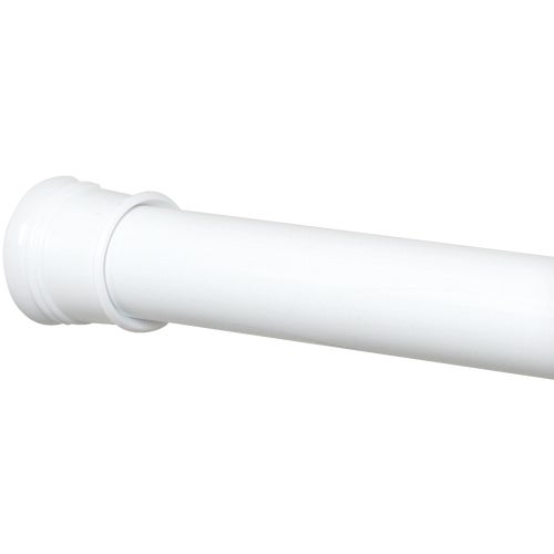 886ALWWH Zenna Home Tension Shower Rod