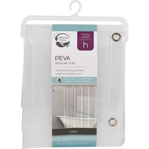 LPRHKKL Zenith Zenna Home Heavyweight PEVA Shower Curtain Liner