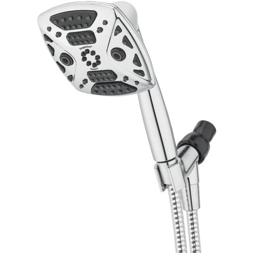 94177 Oxygenics 7-Spray Square Handheld Shower