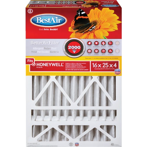 HW1625-11R BestAir Honeywell MERV 11 Furnace Filter