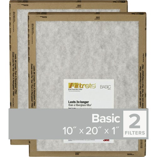 FPL07-2PK-24 Filtrete Residential MPR Flat Panel Furnace Filter