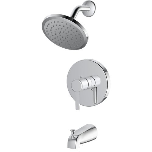 F1A1F507CP-JPA1 Home Impressions Single Handle Tub and Shower Faucet