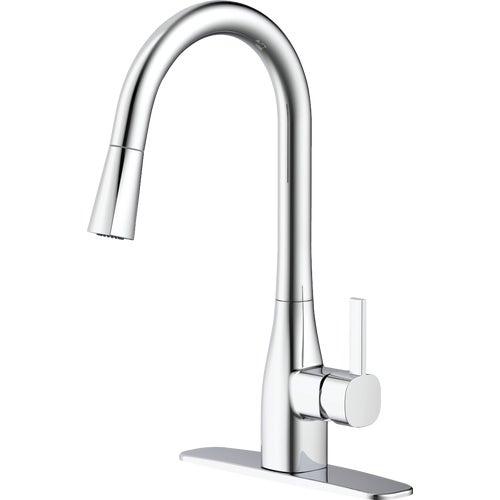 FP4AF316CP-JPA1 Home Impressions Single Handle Pull Down Kitchen Faucet