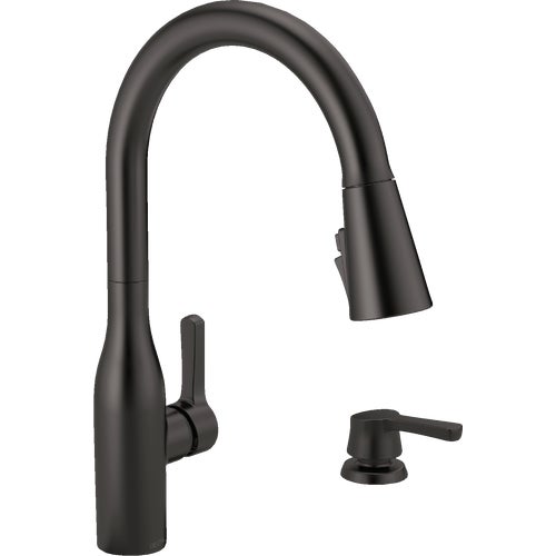 19780Z-BLSD-DST Delta Marca Single Handle Pull-Down Kitchen Faucet