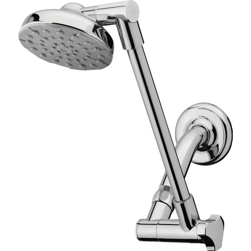 JP-150E Waterpik RainFall+ 1-Spray 1.8 GPM Fixed Showerhead with Adjustable Arm