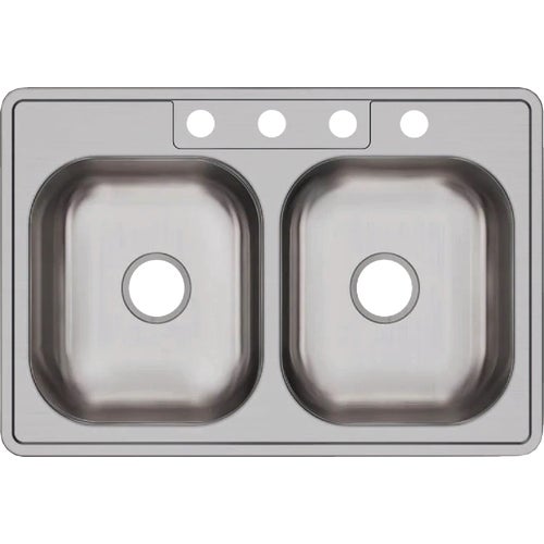 D233224 Elkay Dayton Equal Double Bowl Kitchen Sink