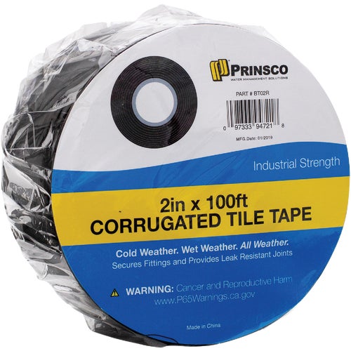 BT02R Prinsco Corrugated Tile Tape