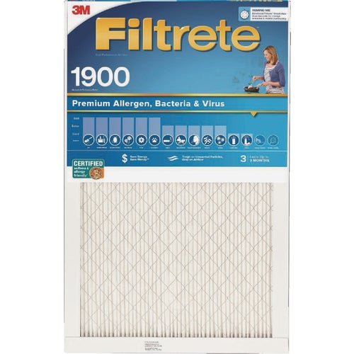 UA03-4 Filtrete Premium Allergen, Bacteria & Virus Furnace Filter