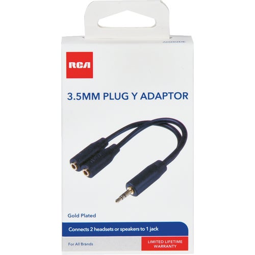 AH202DEV RCA Stereo Y-Adapter