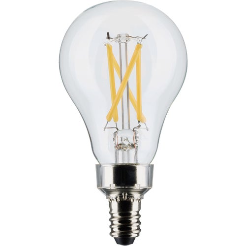 S21871 Satco A15 Candelabra Dimmable Traditional California Compliant LED Light Bulb