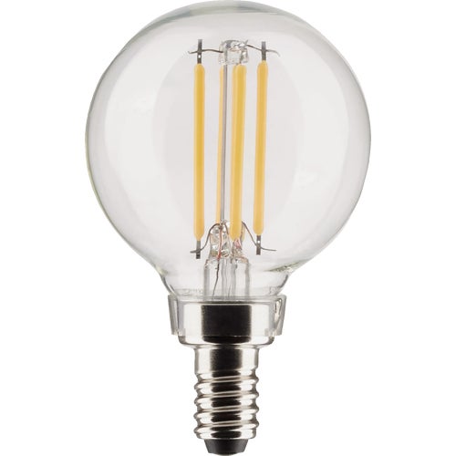 S21813 Satco G16.5 Traditional Look LED Decorative Light Bulb