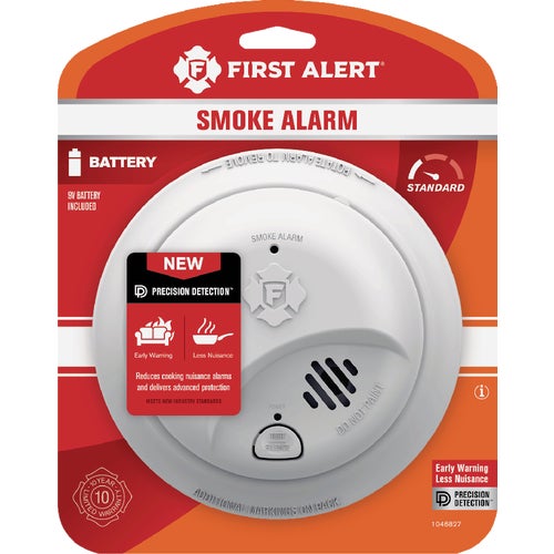 1046827 First Alert Battery Operated Ionization Smoke Alarm