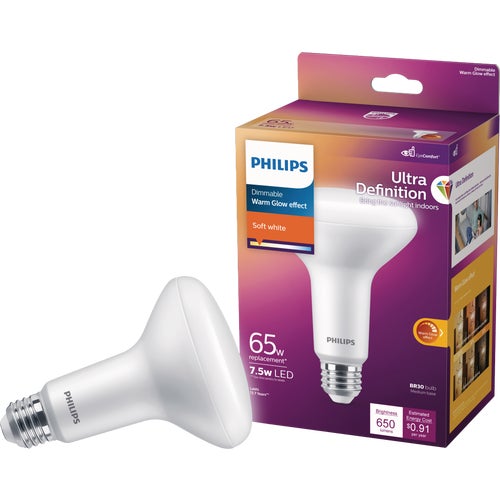 576520 Philips Warm Glow Ultra Definition LED Floodlight Light Bulb