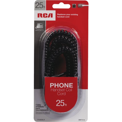 TP282BLR RCA Telephone Handset Coil Cord