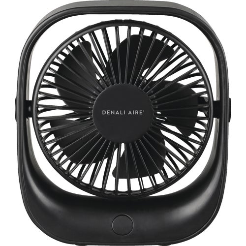 1DAFD5R Denali Aire USB Rechargeable Table Fan