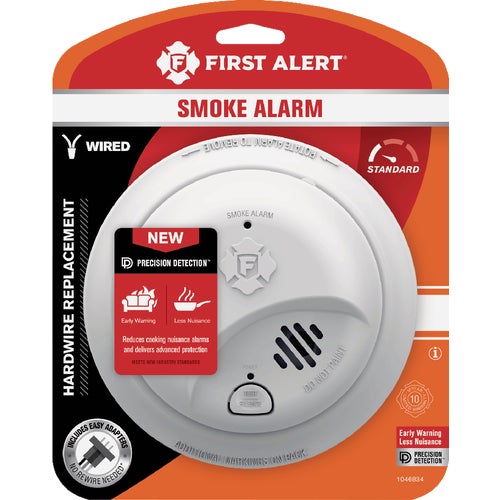 1046834 First Alert Hardwired Interconnectable Ionization Smoke Alarm