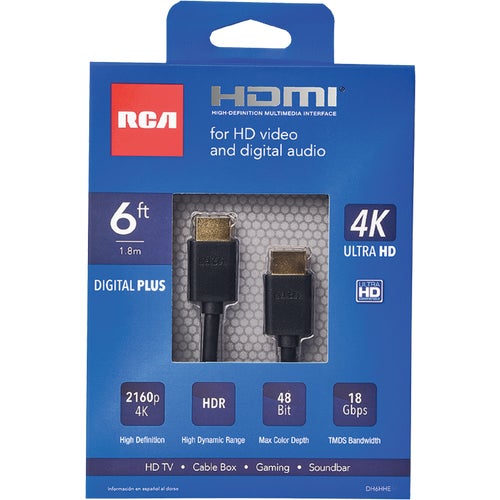 DH6HHE RCA Digital Plus HDMI Cable