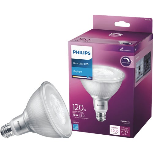 568337 Philips PAR38 Medium High-Output LED Floodlight Light Bulb