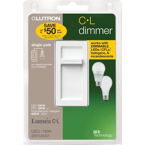 LECL-150H-WH Lutron Lumea CL Wireless Dimmer