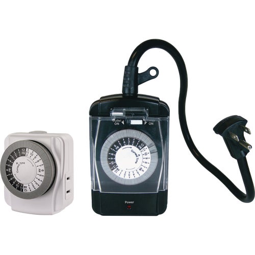 TNO24I12 Prime 15A Indoor & Outdoor Timer Set