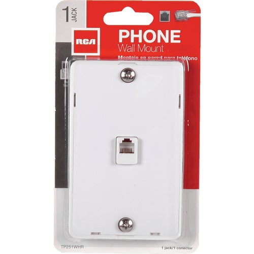 TP251WHR RCA Wall Telephone Jack