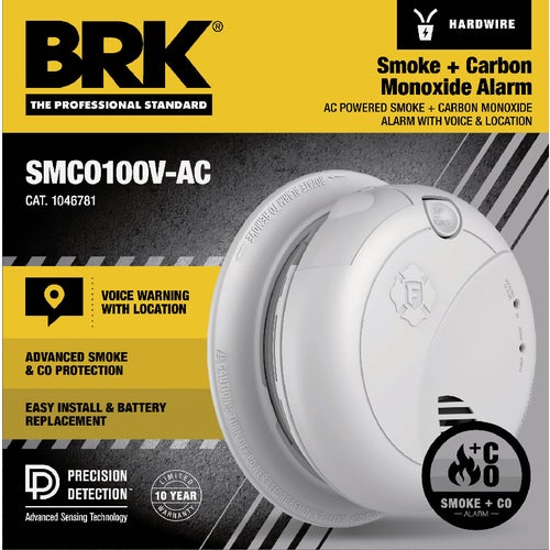 1046781 BRK Hardwired Carbon Monoxide and Smoke Alarm