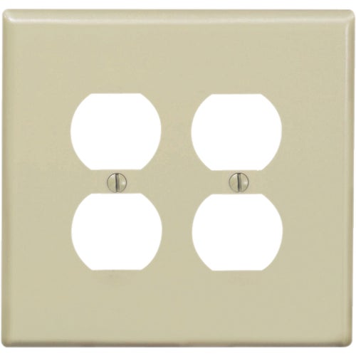 R51-0PJ82-00I Leviton Mid-Way Thermoplastic Nylon Outlet Wall Plate