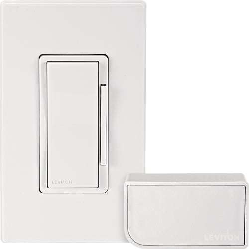 R02-DNKIT-1RW Leviton Decora Smart No-Neutral Wireless Dimmer & Wi-Fi Bridge Kit