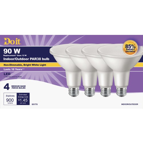 361998 Do it PAR38 Medium LED Floodlight Light Bulb