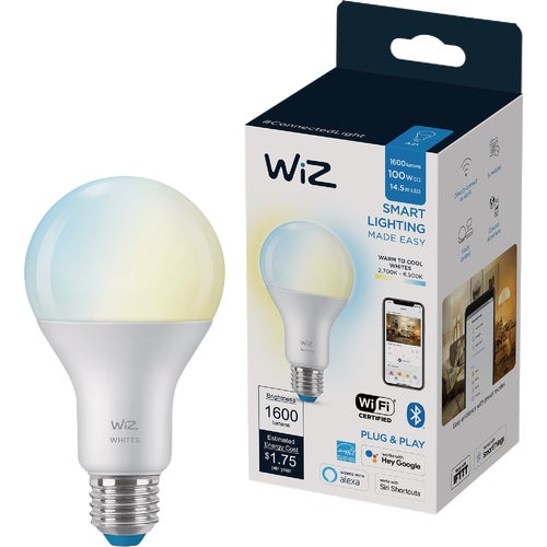 604280 Wiz A21 Smart LED Light Bulb