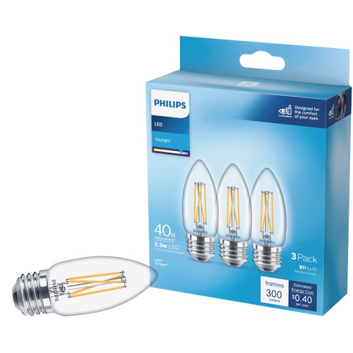 567404 Philips B11 Medium LED Decorative Light Bulb