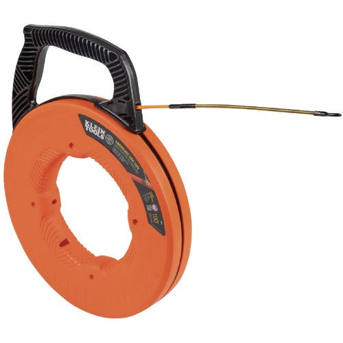 56351 Klein Fish Tape with Spiral Steel Leader