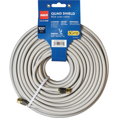 DH100QCE RCA Quad Shield Coaxial Cable