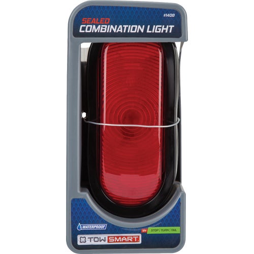 1408 TowSmart Red Sealed Oblong Stop Turn and Tail Light