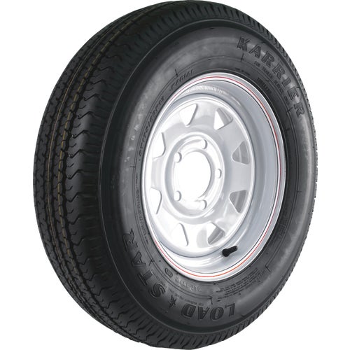 DM175R3C-5CI Kenda Loadstar LRC Radial 5 Hole Trailer Tire and Wheel