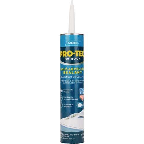 41464 Pro-Tec White RV Roof Self-Leveling Sealant