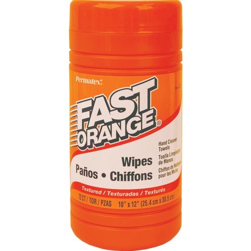 25051 PERMATEX Fast Orange Hand Cleaner Wipe