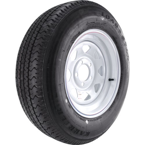 DM205R5C-5CI Kenda Loadstar LRC Radial 5 Hole Trailer Tire and Wheel