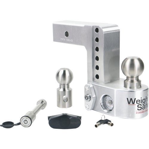 WS6-2.5-KA Weigh Safe 6 In. Hitch Ball Mount