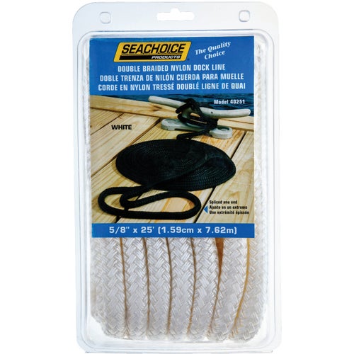 40251 Seachoice Double Braid Nylon Dock Line