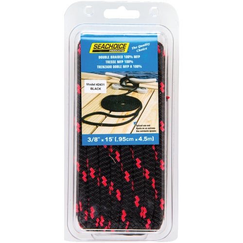 42431 Seachoice Double Braid Polypropylene Dock Line