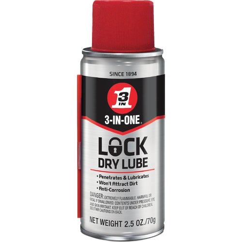 120074 3-IN-ONE Lock Dry Lubricant