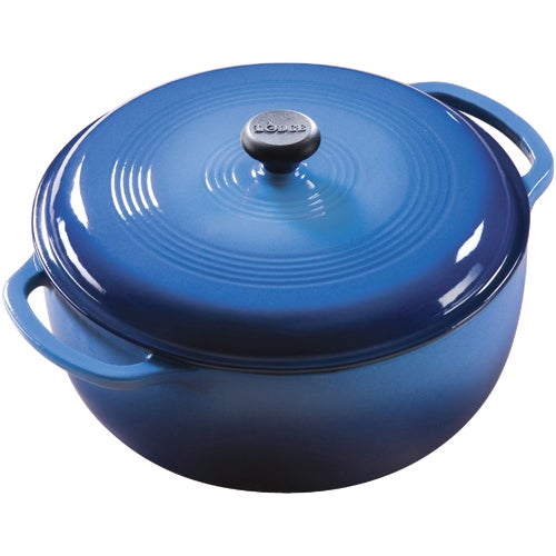 EC7D33 Lodge Porcelain Enamel Coated Cast Iron Dutch Oven