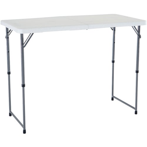 4428 Lifetime Rectangle Adjustable Fold-In-Half Table