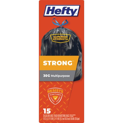 E89415 Hefty Strong Large Trash Bag