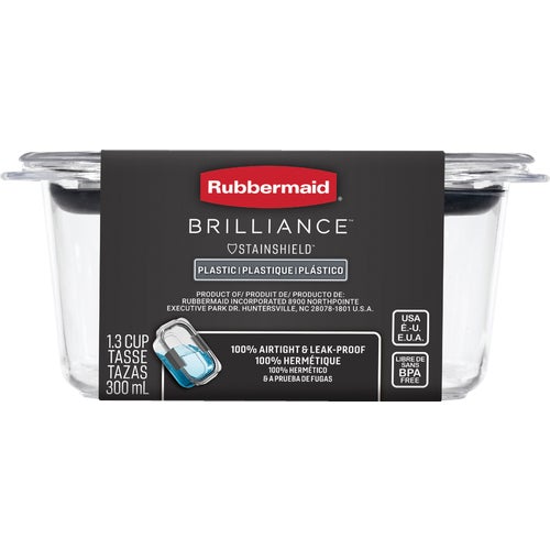 2183408 Rubbermaid Brilliance Stainshield Food Storage Container