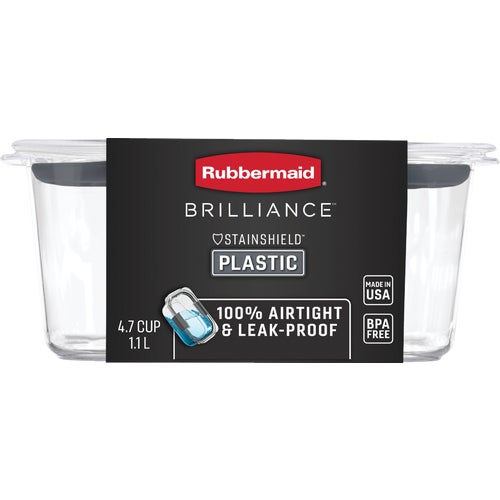 2183394 Rubbermaid Brilliance Stainshield Food Storage Container