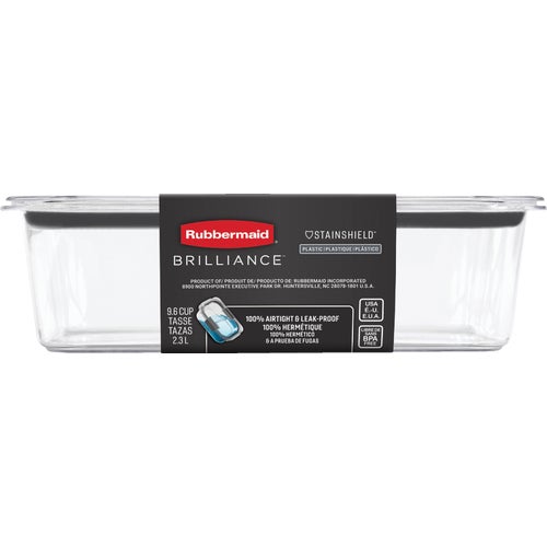 2183415 Rubbermaid Brilliance Stainshield Food Storage Container