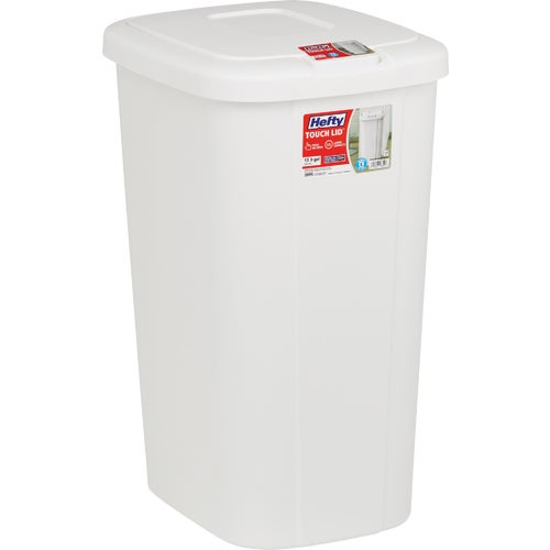 HFT-2166000-4 Hefty Touch Top Wastebasket