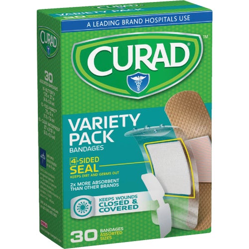 CUR47443RB Curad Flex-Fabric Variety Pack Bandage